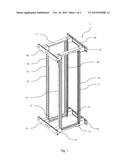 FRAMEWORK FOR ELECTRONIC OR NETWORK CABINETS diagram and image