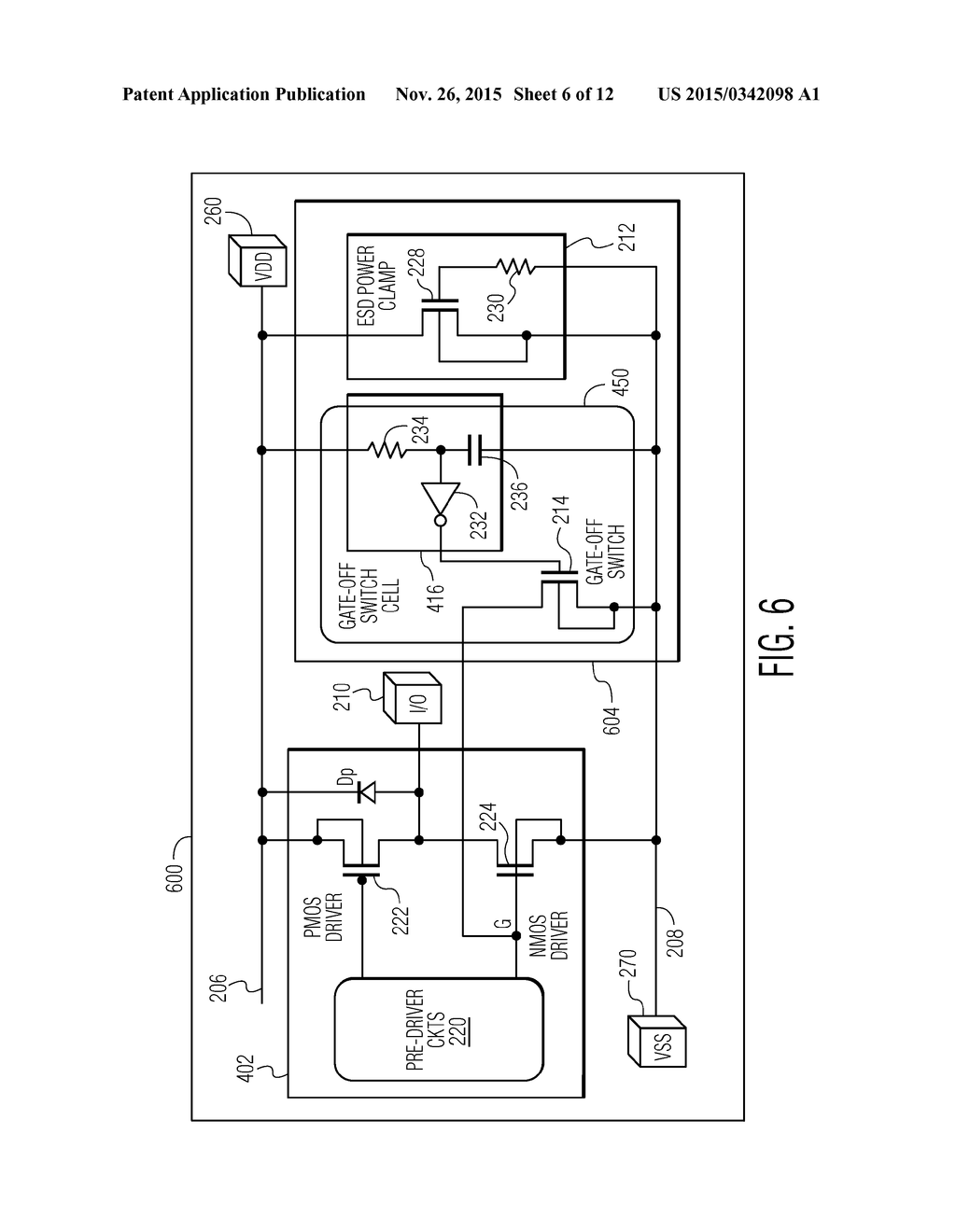 I/O DEVICE, METHOD FOR PROVIDING ESD PROTECTION FOR AN I/O DEVICE AND ESD     PROTECTION DEVICE FOR AN I/O DEVICE - diagram, schematic, and image 07