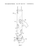 REMOVABLE SEED TRAY FOR A BIRD FEEDER diagram and image