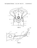 Fishing lure with a built-in, spring-loaded, adjustable diving and release     apparatus diagram and image