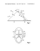 DEVICE AND METHOD FOR NON-CONTACT IDENTIFYING OF RED TISSUE STRUCTURES AND     ASSEMBLY FOR REMOVING A STRIP OF RED TISSUE STRUCTURES diagram and image