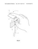 SAFETY BUTTERFLY NEEDLE FOR TUMOR PUNCTURE diagram and image