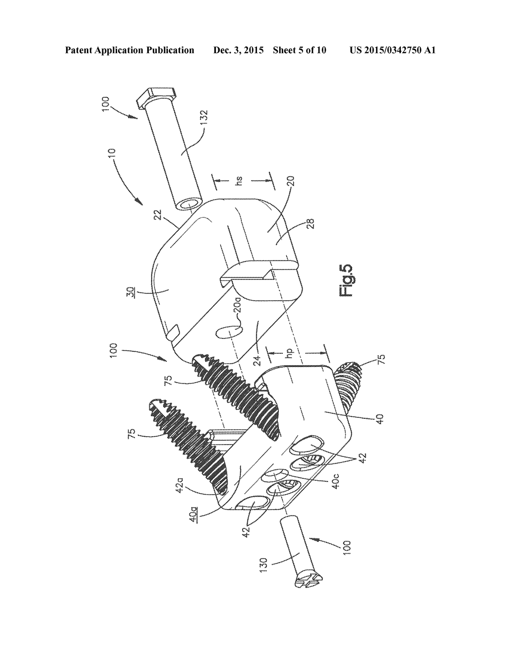 Low Profile Intervertebral Implant - diagram, schematic, and image 06