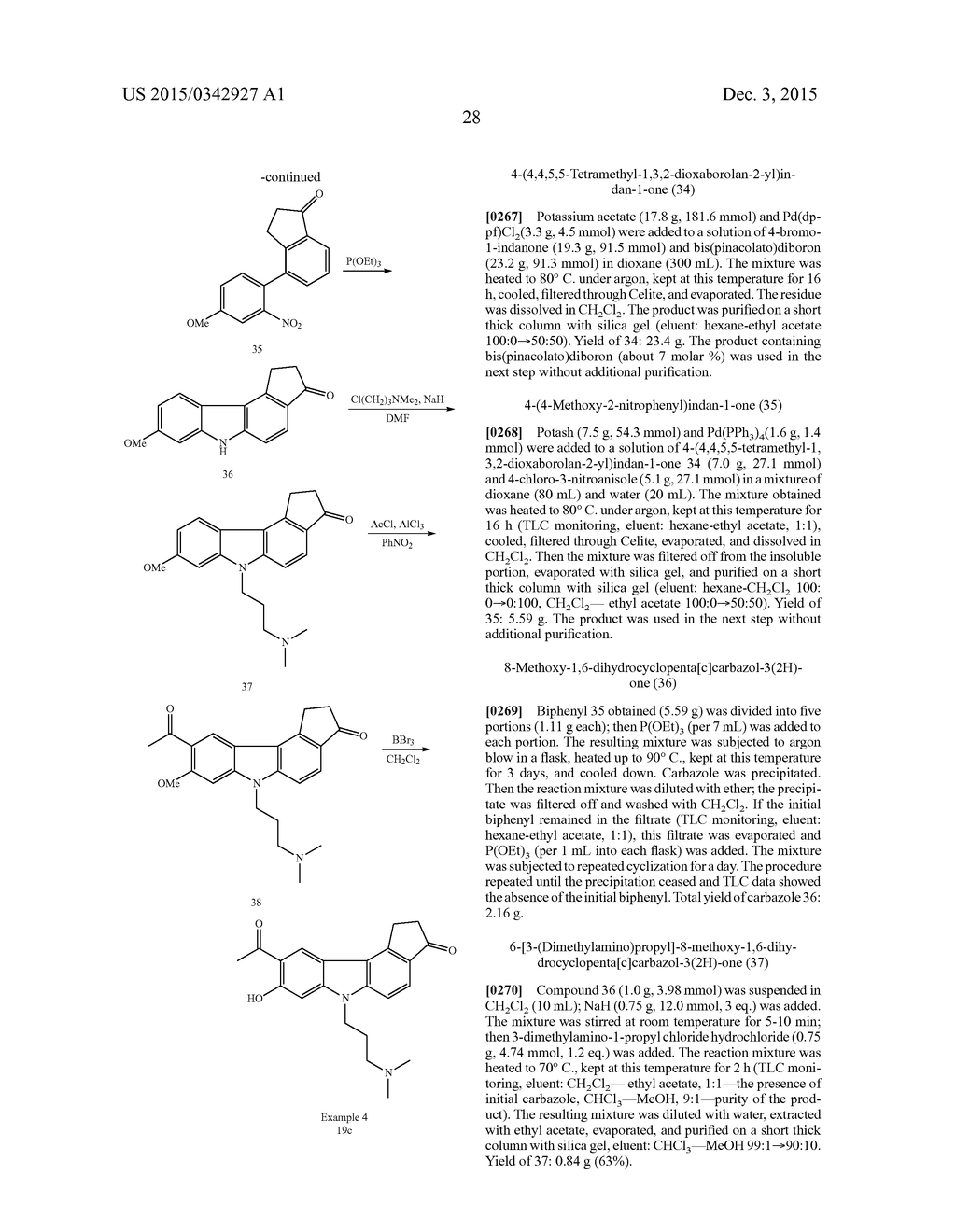 CARBAZOLE COMPOUNDS AND THERAPEUTIC USES OF THE COMPOUNDS - diagram, schematic, and image 56