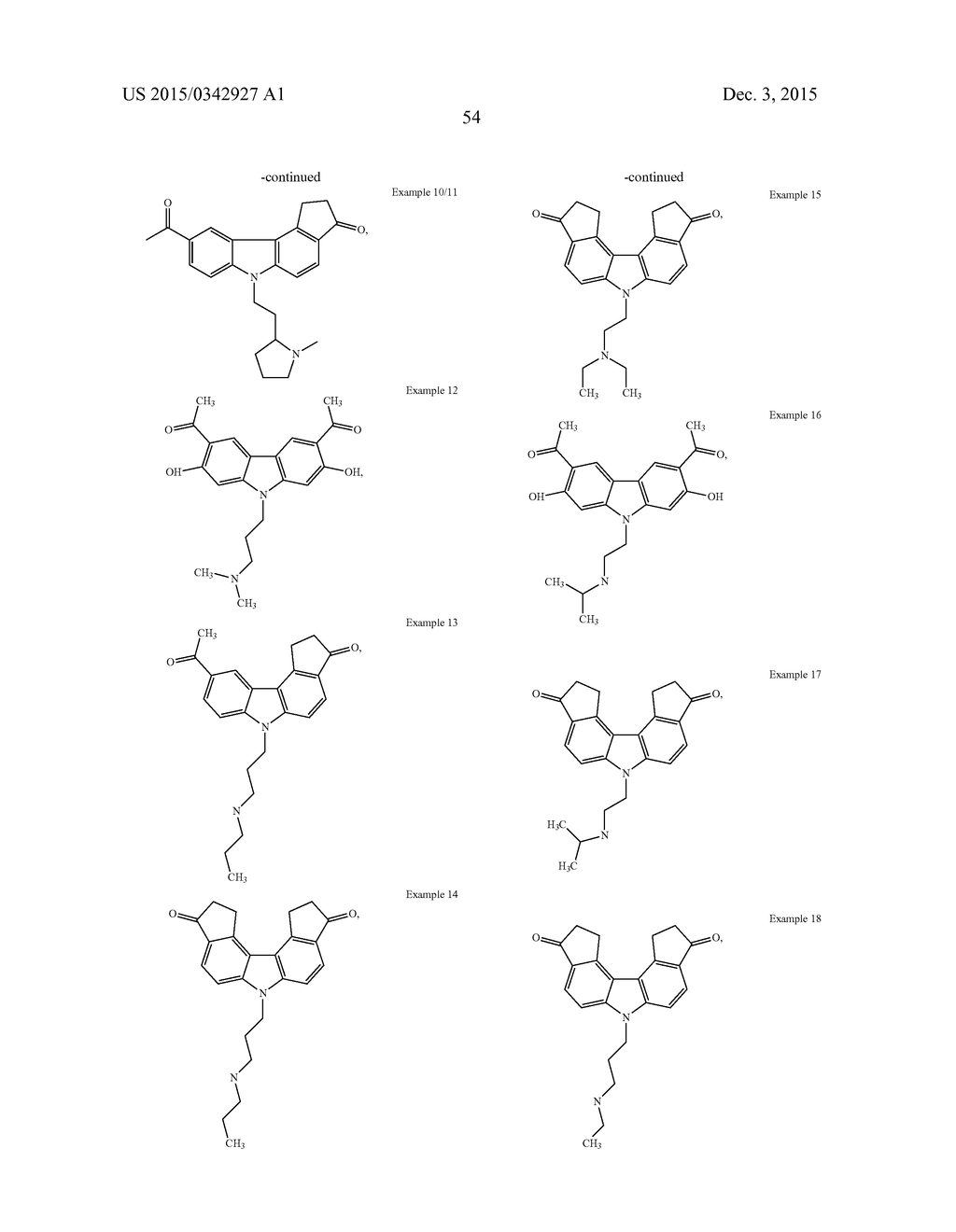 CARBAZOLE COMPOUNDS AND THERAPEUTIC USES OF THE COMPOUNDS - diagram, schematic, and image 82