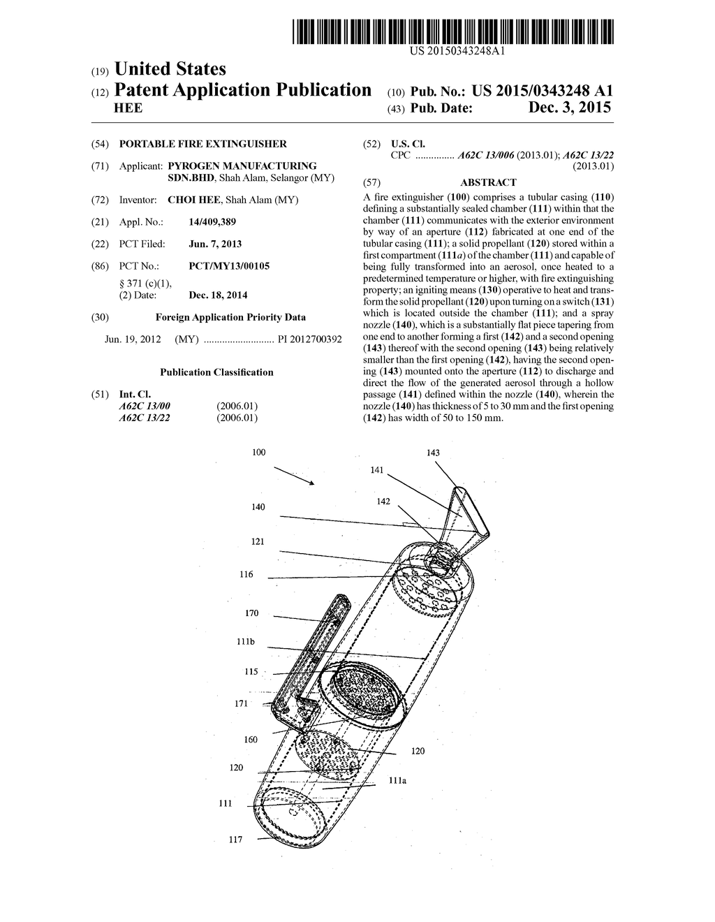 Portable Fire Extinguisher - diagram, schematic, and image 01