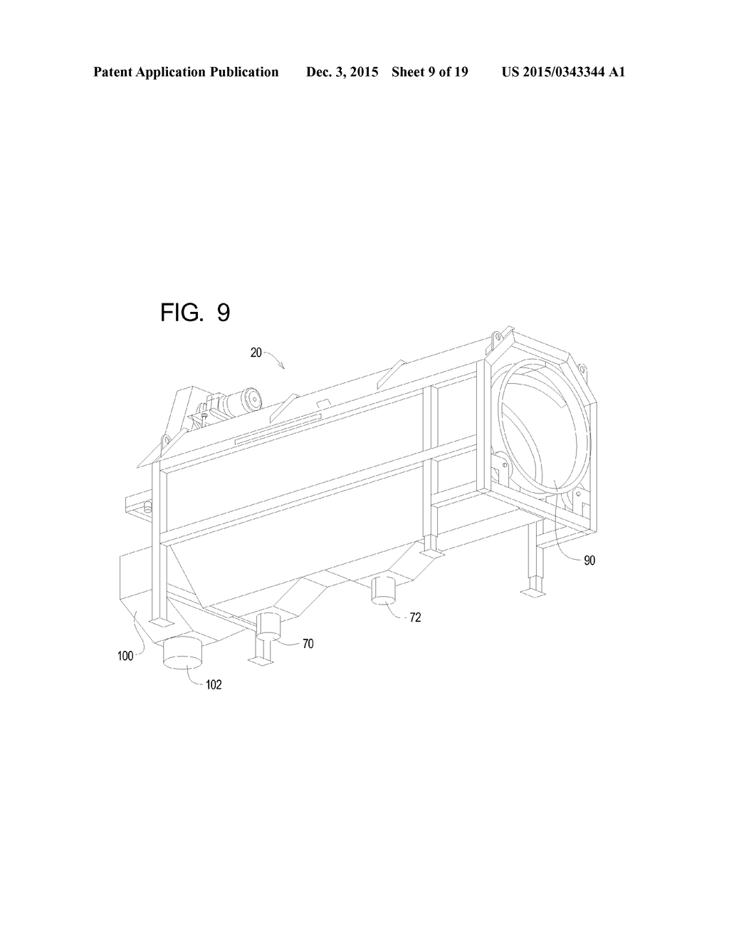 Cleaning Systems and Methods for Rotary Screen Separators - diagram, schematic, and image 10