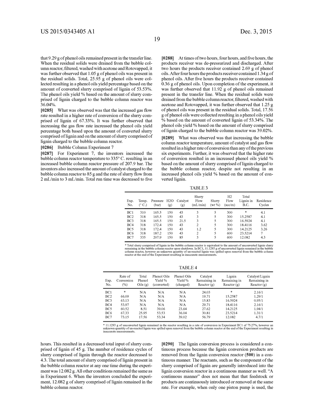 CONTINUOUS PROCESS FOR CONVERSION OF LIGNIN TO USEFUL COMPOUNDS - diagram, schematic, and image 29