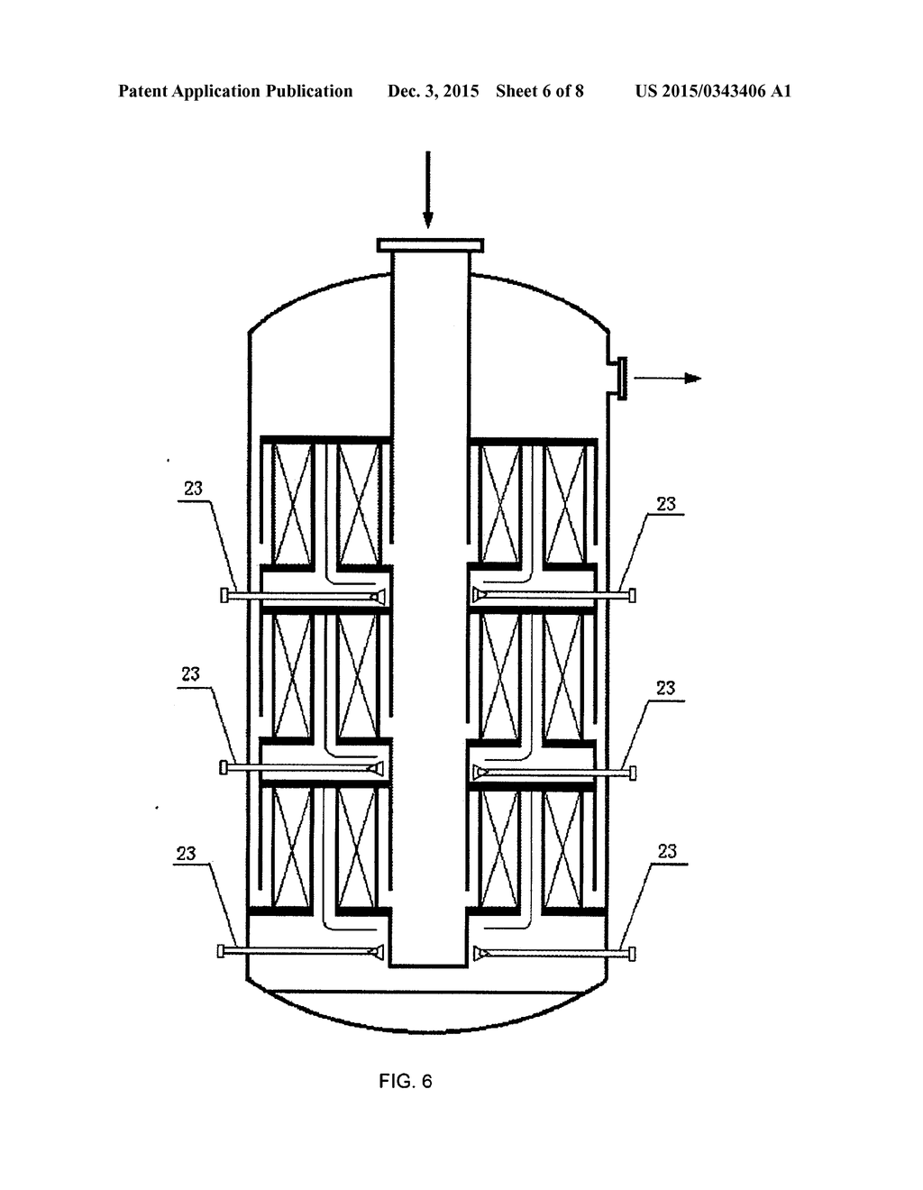 RADIAL-PARALLEL CATALYTIC REACTOR - diagram, schematic, and image 07