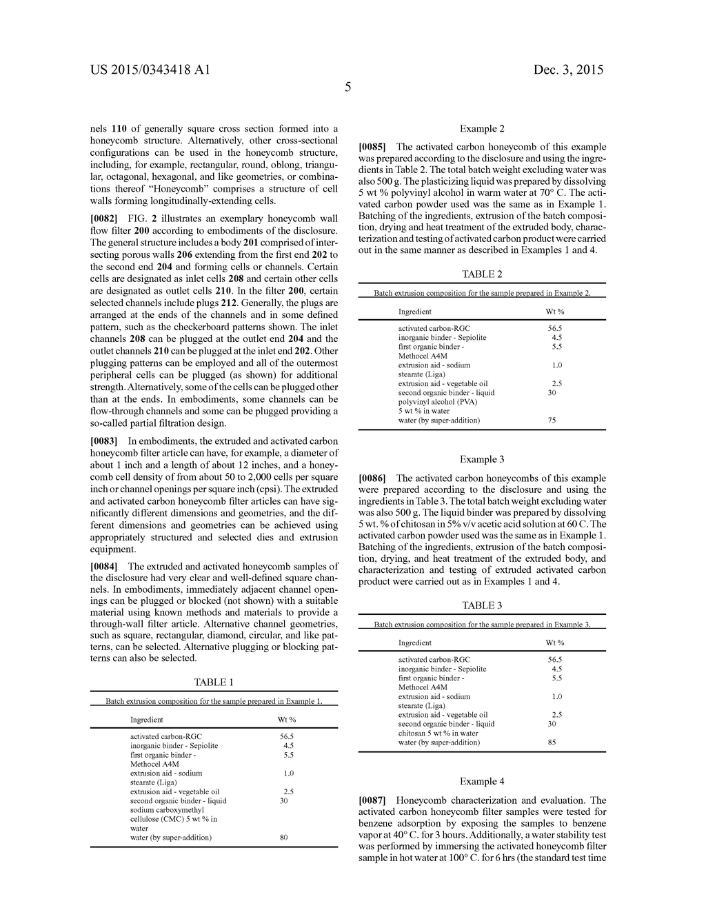 ACTIVATED CARBON FILTER ARTICLES AND METHODS OF MAKING AND THEIR USE - diagram, schematic, and image 08