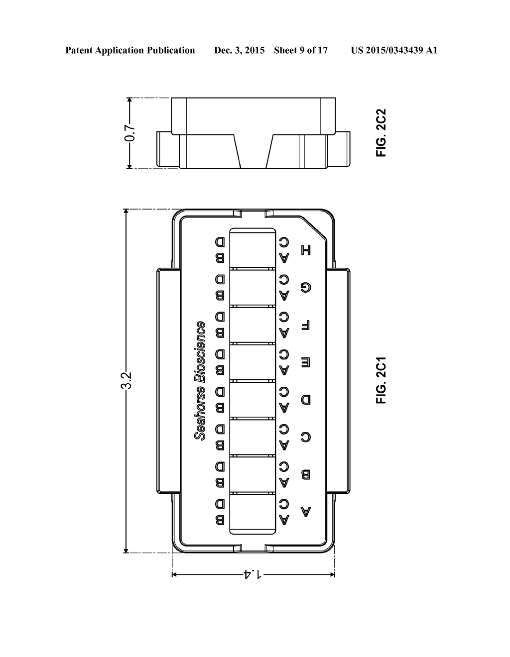 SINGLE COLUMN MICROPLATE SYSTEM AND CARRIER FOR ANALYSIS OF BIOLOGICAL     SAMPLES - diagram, schematic, and image 10