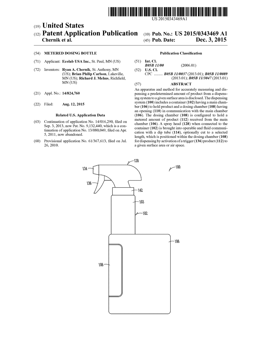 METERED DOSING BOTTLE - diagram, schematic, and image 01