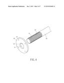 ROTATING WHEEL MOUNTING STRUCTURE diagram and image