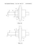 ROTATING WHEEL MOUNTING STRUCTURE diagram and image