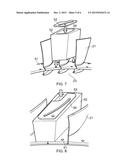 METHOD AND APPARATUS FOR SUPPORTING BLADES diagram and image