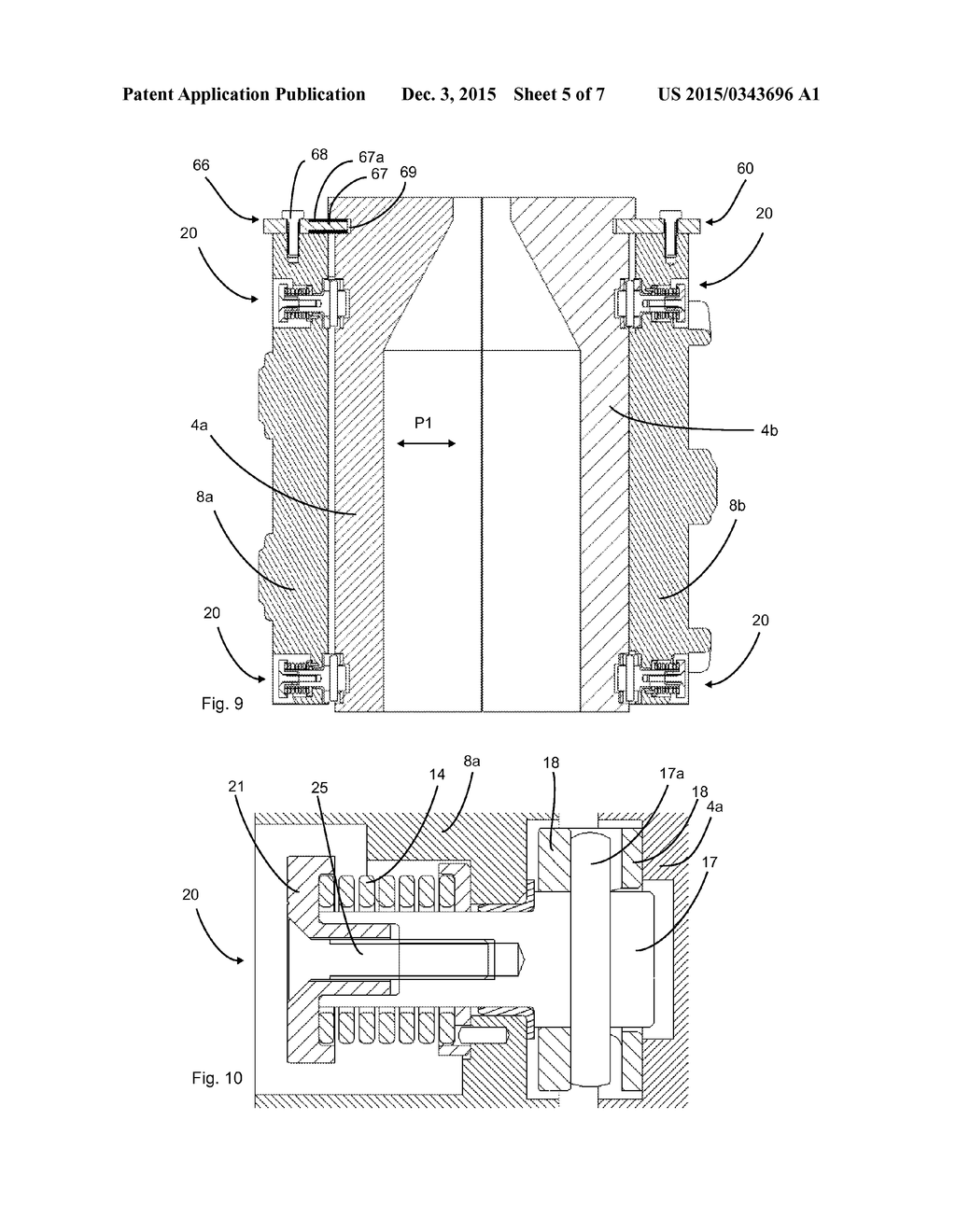 BLOW-MOULDING DEVICE WITH PRELOADABLE ATTACHMENT FOR BLOW MOULDS - diagram, schematic, and image 06