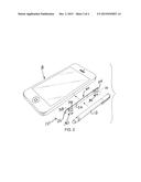 Stick-On Stylus Holder diagram and image