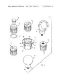 Universal accessory mount for watercraft diagram and image