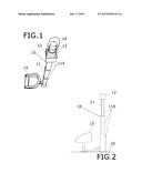 Stable elevated lamp for a fishing boat diagram and image