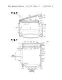 CONTAINER AND CONTAINER WITH ENCLOSED CONTENTS diagram and image