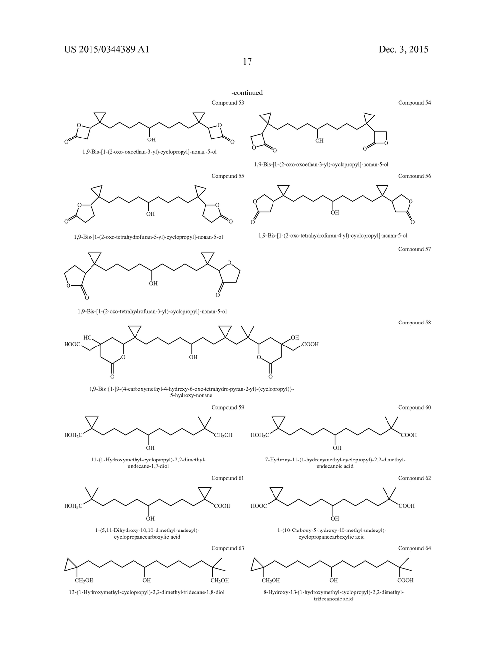 CYCLOALKYL-HYDROXYL COMPOUNDS AND COMPOSITIONS FOR CHOLESTEROL MANAGEMENT     AND RELATED USES - diagram, schematic, and image 18