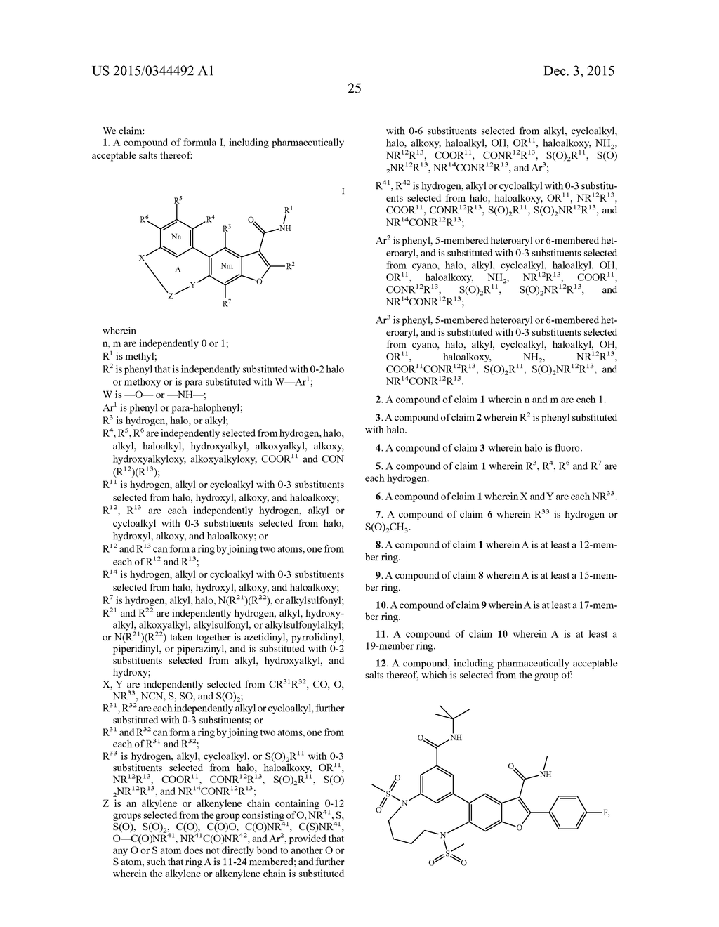 MACROCYCLIC BENZOFURAN AND AZABENZOFURAN COMPOUNDS FOR THE TREATMENT OF     HEPATITIS C - diagram, schematic, and image 26