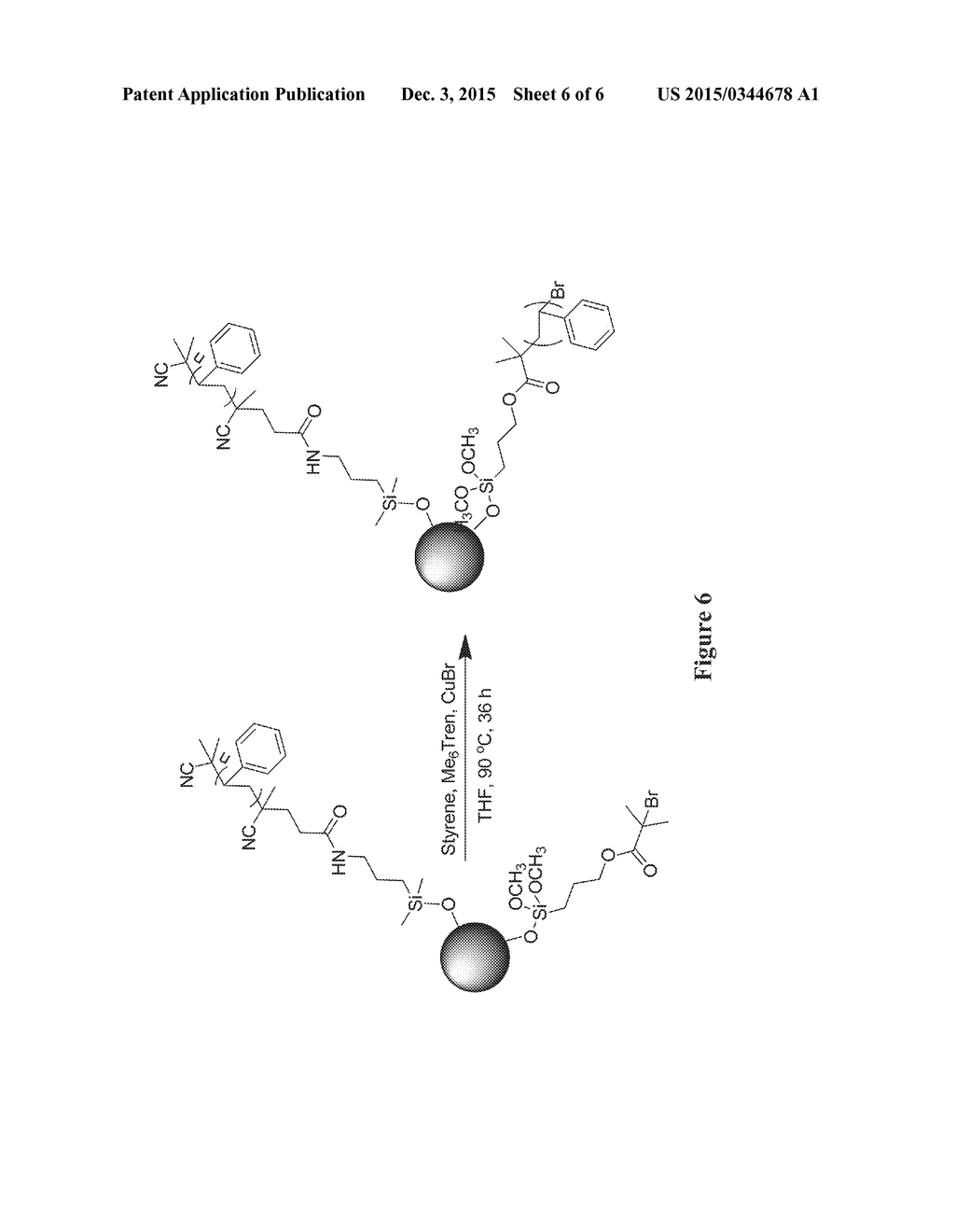 Nanoparticles with Multiple Attached Polymer Assemblies and Use Thereof in     Polymer Composites - diagram, schematic, and image 07