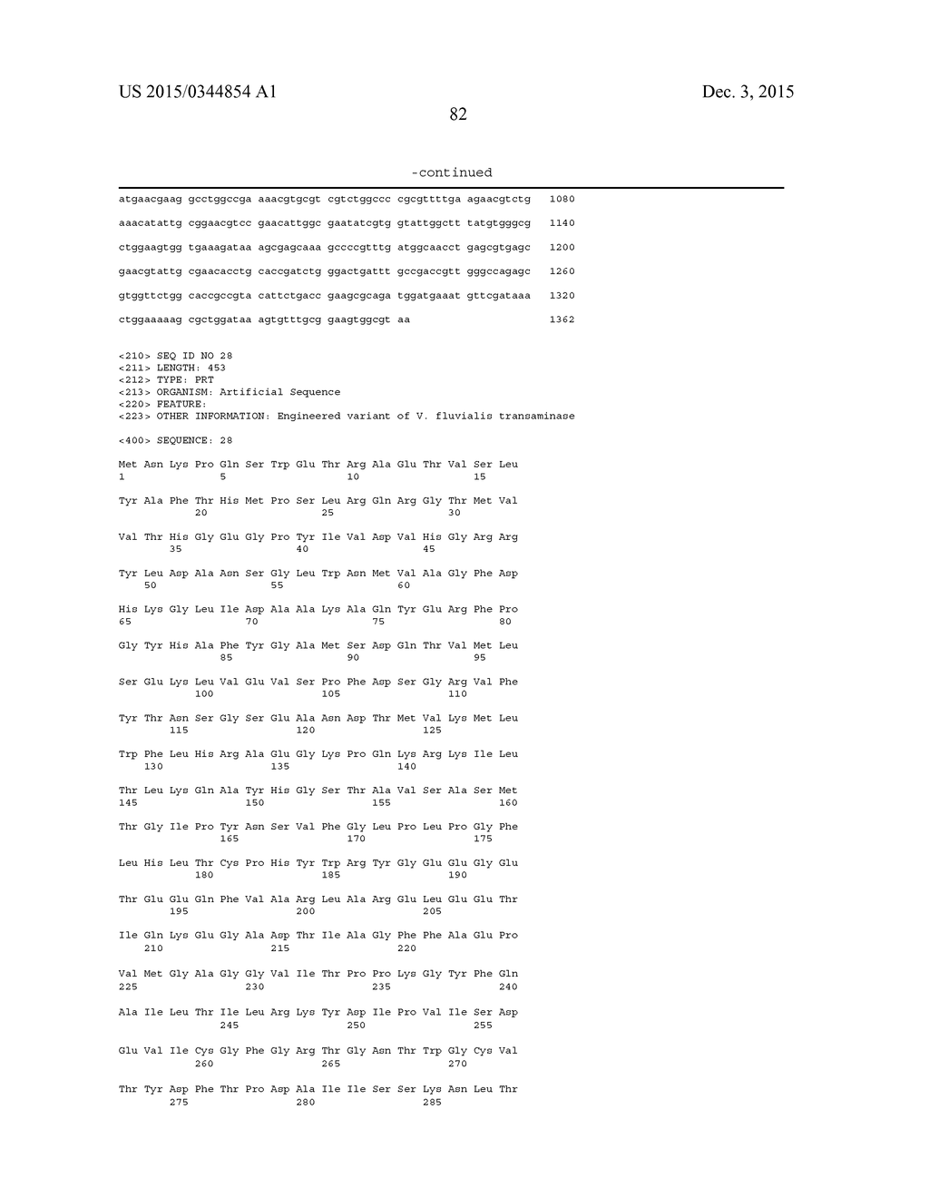 BIOCATALYSTS AND METHODS FOR SYNTHESIZING DERIVATIVES OF TRYPTAMINE AND     TRYPTAMINE ANALOGS - diagram, schematic, and image 83