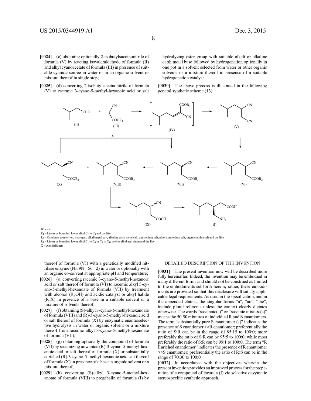 PROCESS FOR THE PREPARATION OF PREGABALIN - diagram, schematic, and image 09