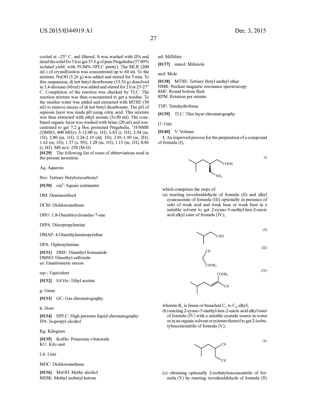 PROCESS FOR THE PREPARATION OF PREGABALIN - diagram, schematic, and image 28
