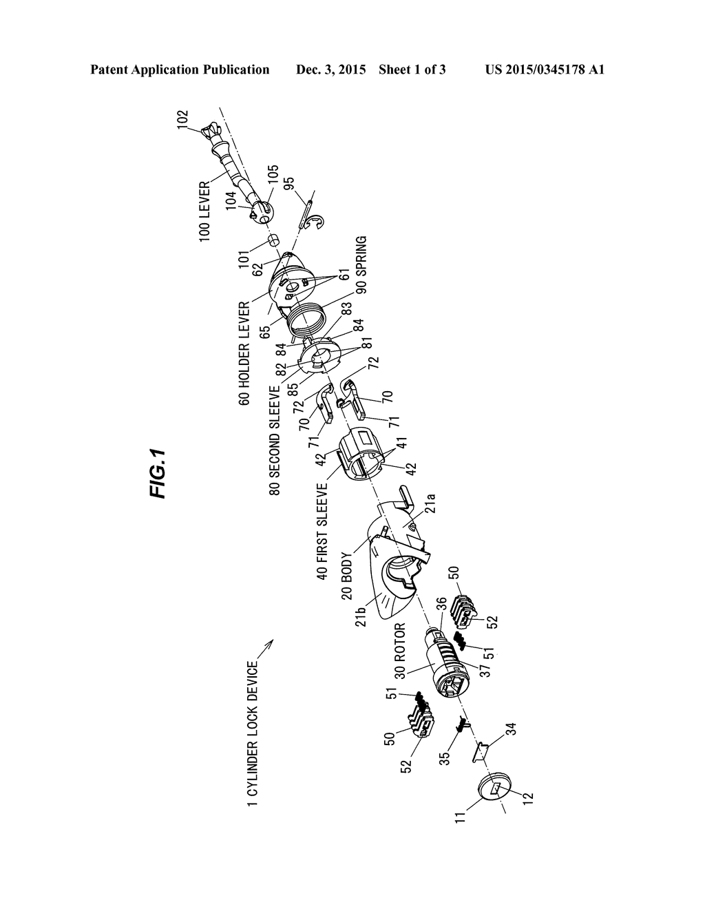 CYLINDER LOCK DEVICE - diagram, schematic, and image 02