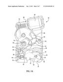 LATCH WITH SPRING FOR BELL CRANK LEVER diagram and image