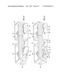 LATCH WITH SPRING FOR BELL CRANK LEVER diagram and image