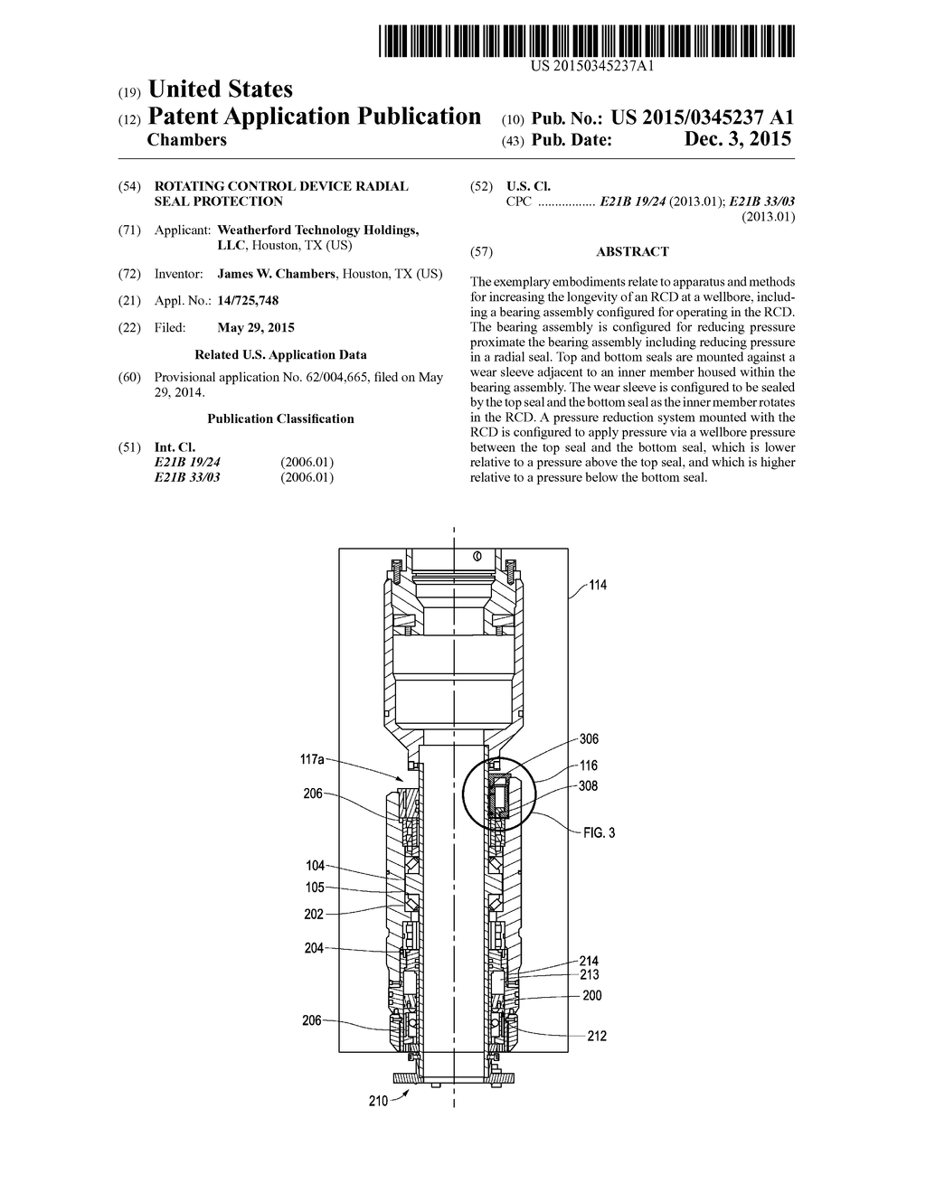 Rotating Control Device Radial Seal Protection - diagram, schematic, and image 01