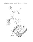 Motorcycle Engine with Direct Fuel Injection diagram and image