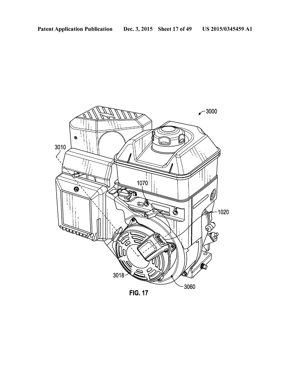 INTERNAL COMBUSTION ENGINE INCLUDING STARTING SYSTEM POWERED BY     LITHIUM-ION BATTERY - diagram, schematic, and image 18