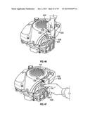 INTERNAL COMBUSTION ENGINE INCLUDING STARTING SYSTEM POWERED BY     LITHIUM-ION BATTERY diagram and image