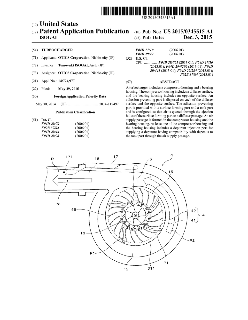 TURBOCHARGER - diagram, schematic, and image 01