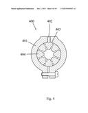 METHOD AND APPARATUS FOR RELEASABLY IMMOBILIZING AN ATTACHMENT TO AN     EXTERNAL OBJECT diagram and image