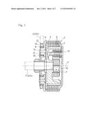 DAMPER STRUCTURE FOR CLUTCH diagram and image