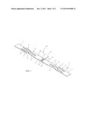 SPLICING DEVICE FOR CLOSING A LOOPED MATERIAL BAND AND MATERIAL BAND     PROVIDED WITH SUCH SPLICING DEVICE diagram and image