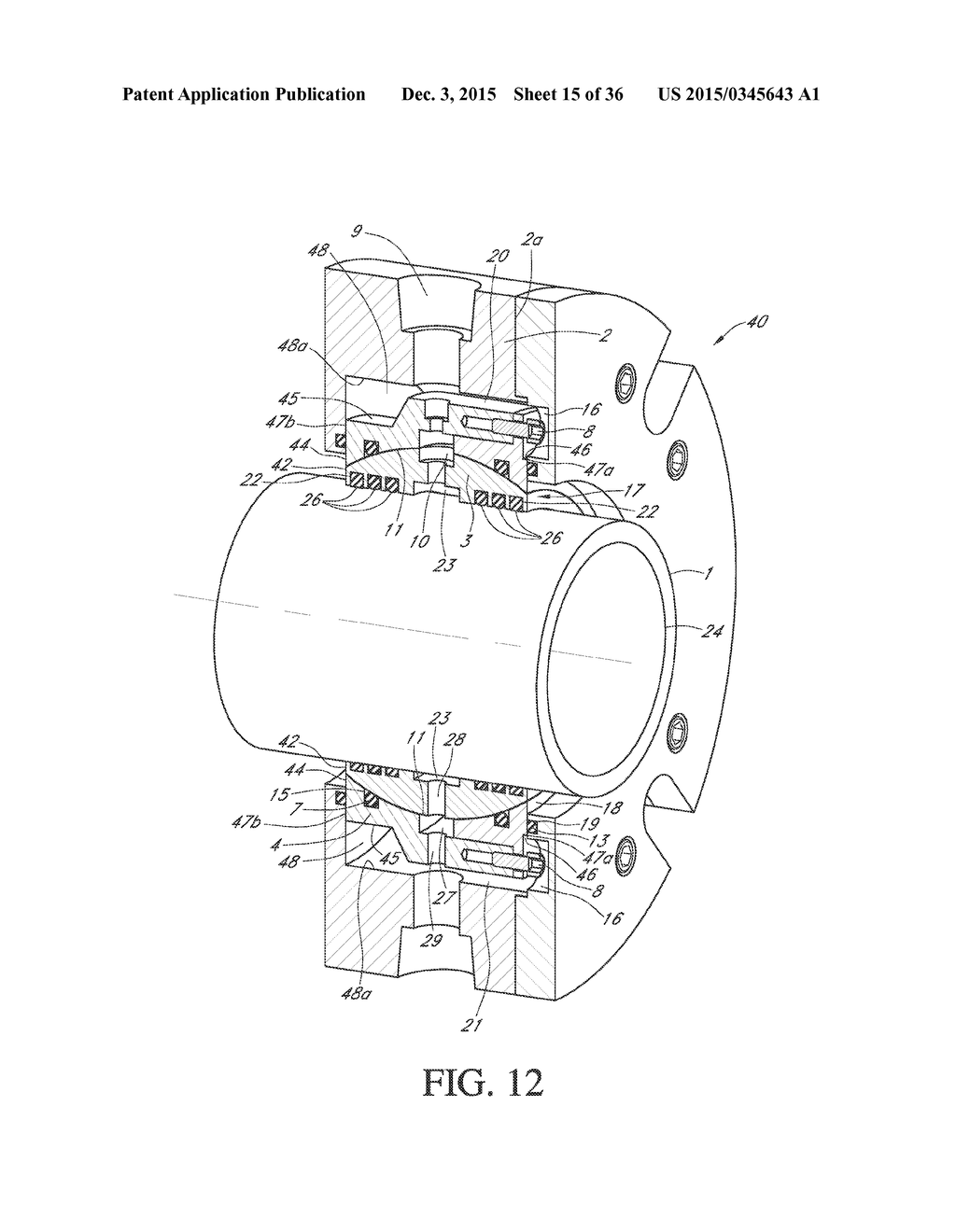 Shaft Seal Assembly - diagram, schematic, and image 16