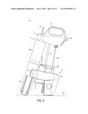 METHOD AND APPARATUS FOR BEVERAGE EXTRACTION WITH IMPROVED GAS CYLINDER     ACCESS diagram and image