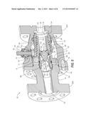 ROTARY-TO-LINEAR MOTION ACTUATOR HAVING A HELICAL BEVEL GEAR AND METHOD OF     USE THEREOF diagram and image