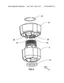 THREAD CLAMPING COUPLER DEVICE diagram and image