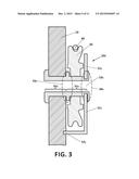 FIXING ASSEMBLY OF A WINDOW REGULATOR PULLEY diagram and image