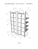 LOCKER ASSEMBLY AND ASSOCIATED INSERT ASSEMBLY FOR A CABINET diagram and image