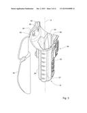 HOLSTER FOR A HANDGUN diagram and image