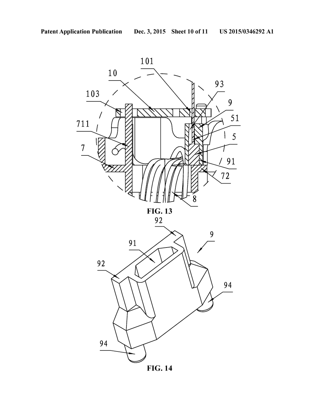 STRUCTURE FOR MOUNTING HALL EFFECT SENSOR OF MOTOR - diagram, schematic, and image 11