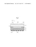 Adhesive Layer Equipped Film-Like Pressure-Sensitive Sensor, Touch Pad,     Touch-Input Function Equipped Protective Panel and Electronic Device,     Using the Sensor diagram and image